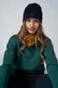 Peak Kadın Yeşil Oversize Fermuarlı Yaka Sweatshirt | 7012 - 7