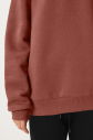 Peak Kadın Toprak Oversize Fermuarlı Yaka Sweatshirt | 7012 - 3