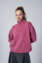 Peak Kadın Plum Oversize Fermuarlı Yaka Sweatshirt | 7012 - 1