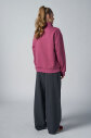 Peak Kadın Plum Oversize Fermuarlı Yaka Sweatshirt | 7012 - 5