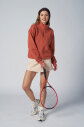 Peak Kadın Bakır Oversize Fermuarlı Yaka Sweatshirt | 7012 - 8