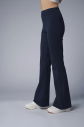 Peak Kadın Lacivert Yüksek Bel Flare Pantolon Eşofman Altı | 7028 - 3