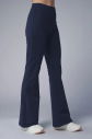 Peak Kadın Lacivert Yüksek Bel Flare Pantolon Eşofman Altı | 7028 - 4