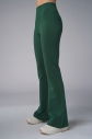 Peak Kadın Koyu Yeşil Yüksek Bel Flare Pantolon Eşofman Altı | 7028 - 1